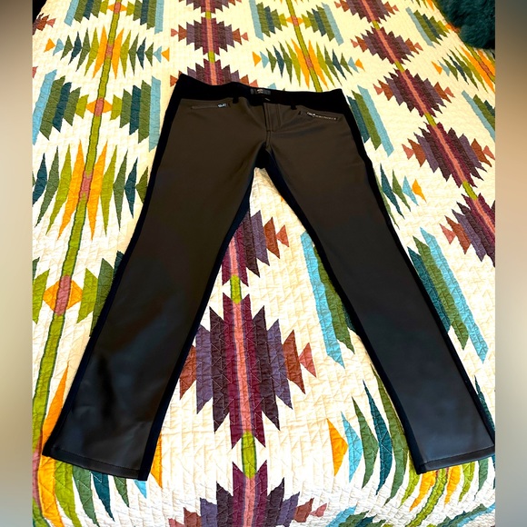 Mossimo Faux Leather pants size 14 - Picture 1 of 4
